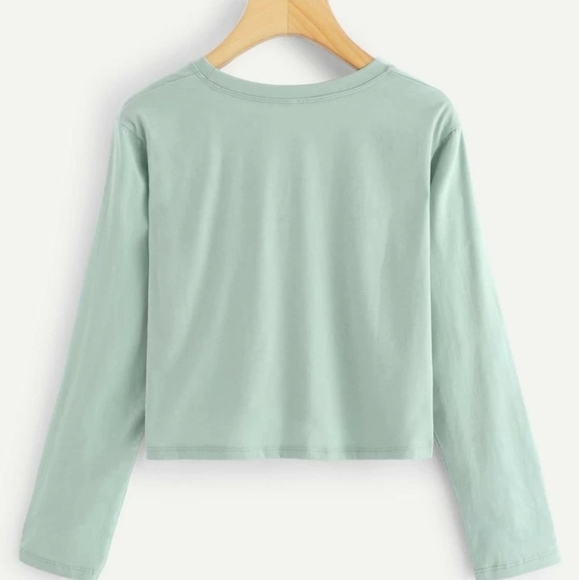 2/$20 | ROMWE Graphic Print Long Sleeve Top - Picture 2 of 8